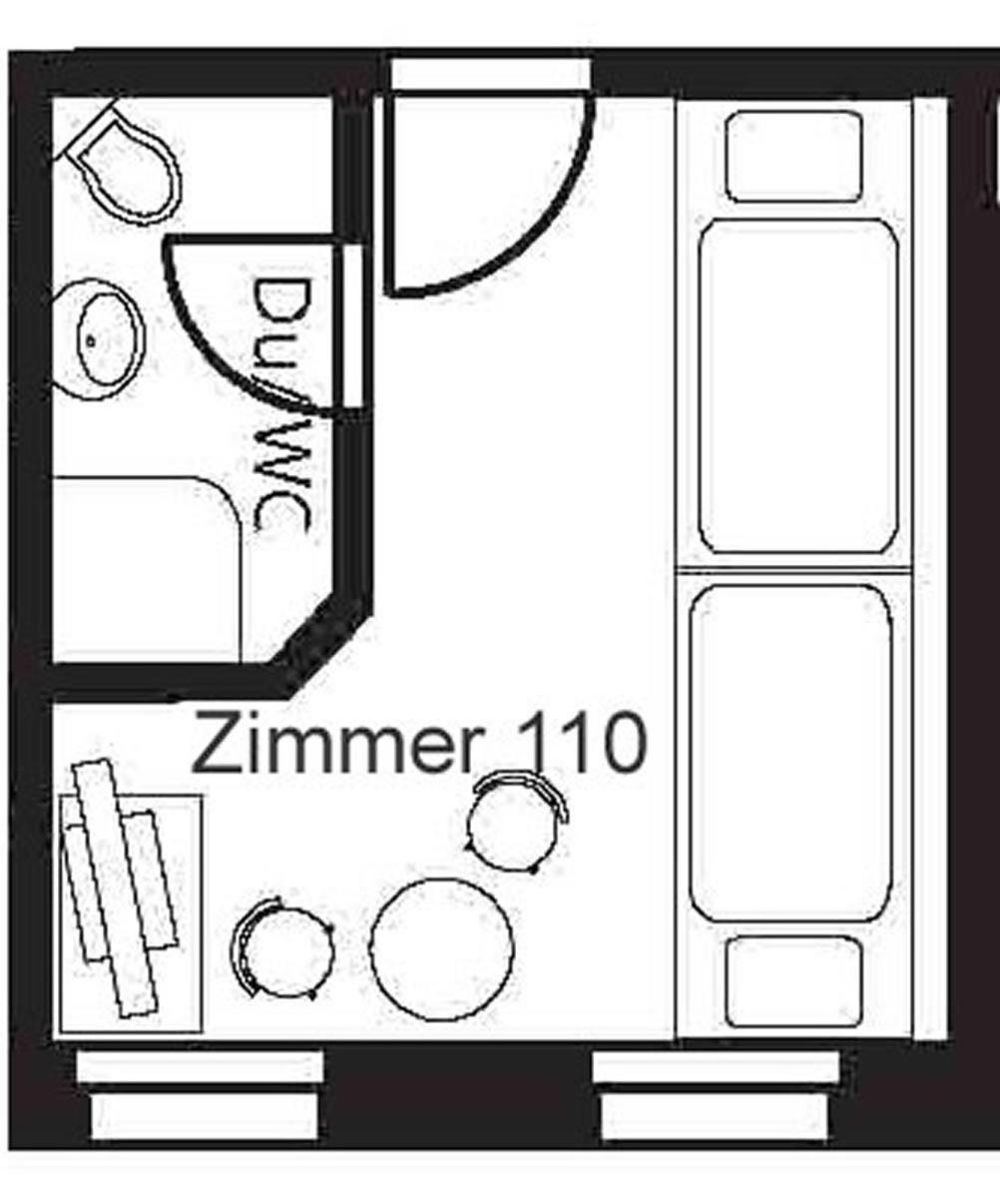 Hotel Bahnhof Balingen Room photo