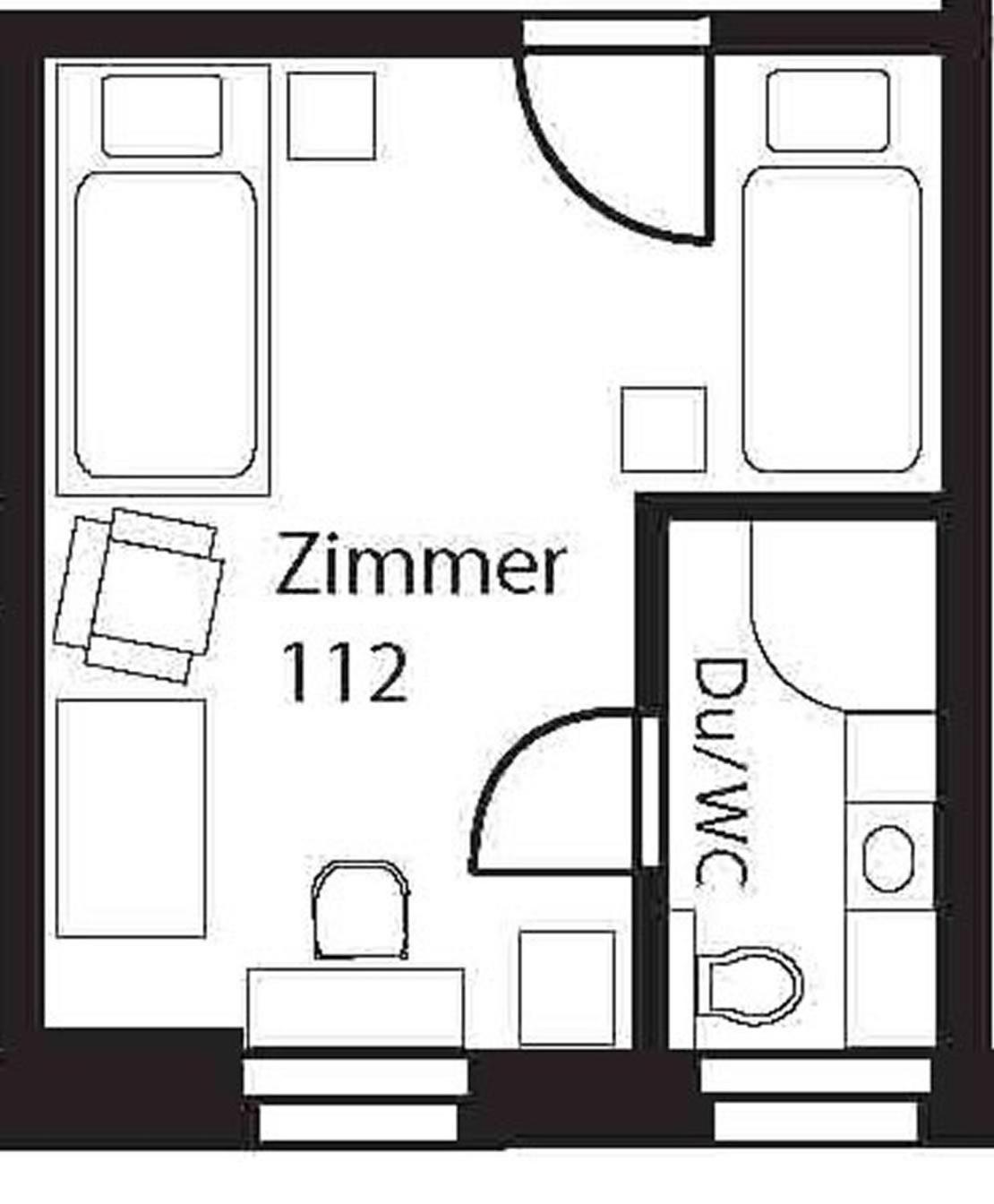 Hotel Bahnhof Balingen Room photo